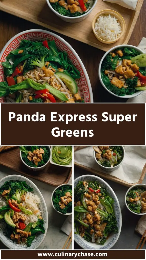 Panda Express Super Greens Panda Express Super Greens
