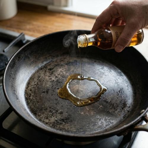 Step 3: Heat the Pan Step 3: Heat the Pan
