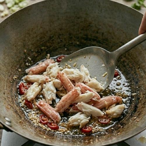 Step 4: Add Crab Meat