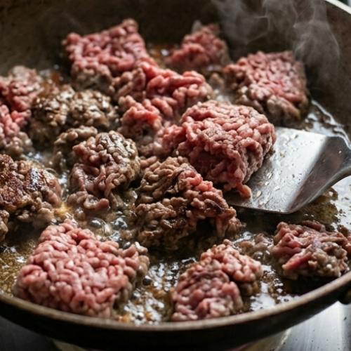 Step 4: Add the Meat Step 4: Add the Meat