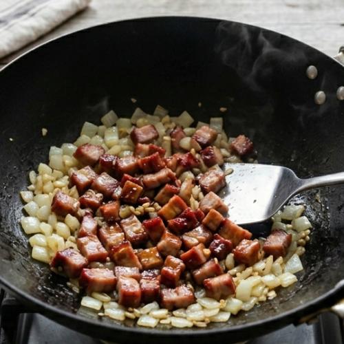 Step 4: Add the Pork