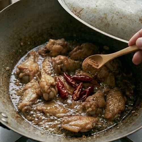 Step 5: Add Spice & Simmer