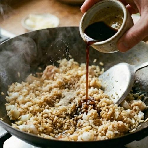 Step 6: Season the Rice