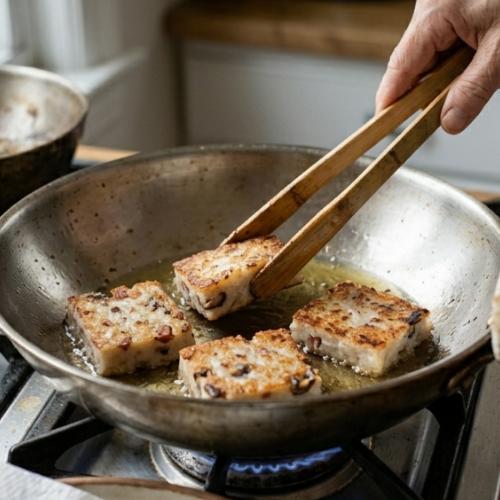 Step 8: Pan-fry Your Cake