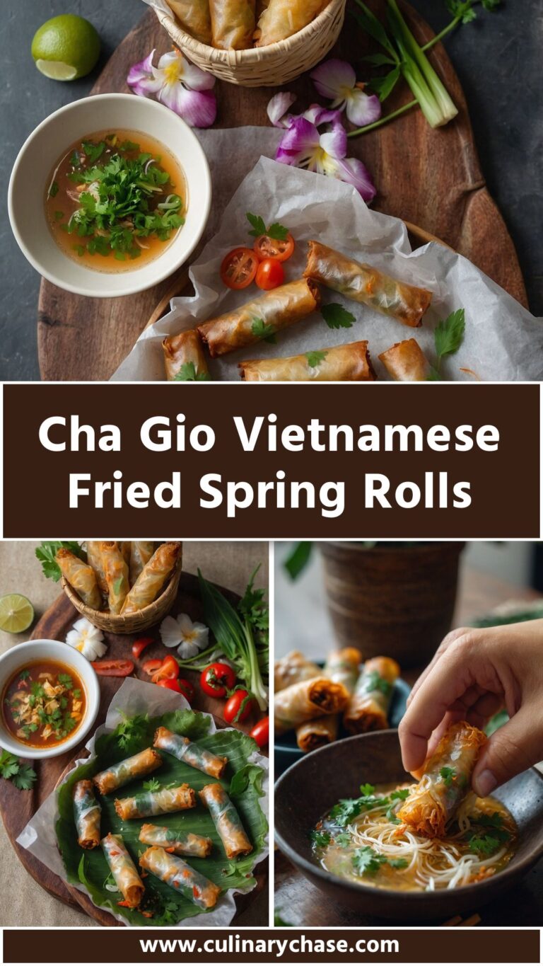 Cha Gio Vietnamese Fried Spring Rolls - Culinary Chase
