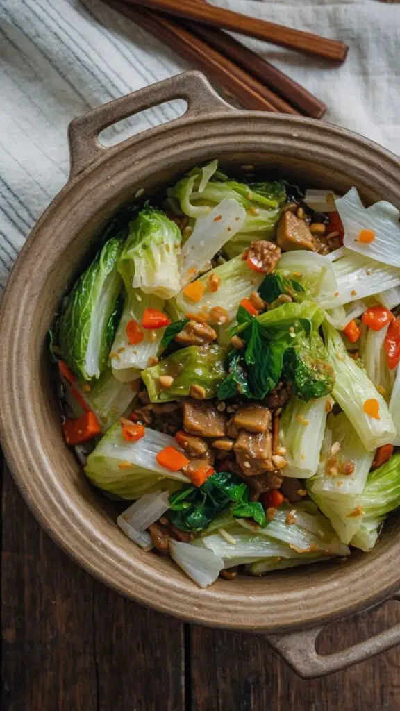 how to make chinese cabbage stir fry 
