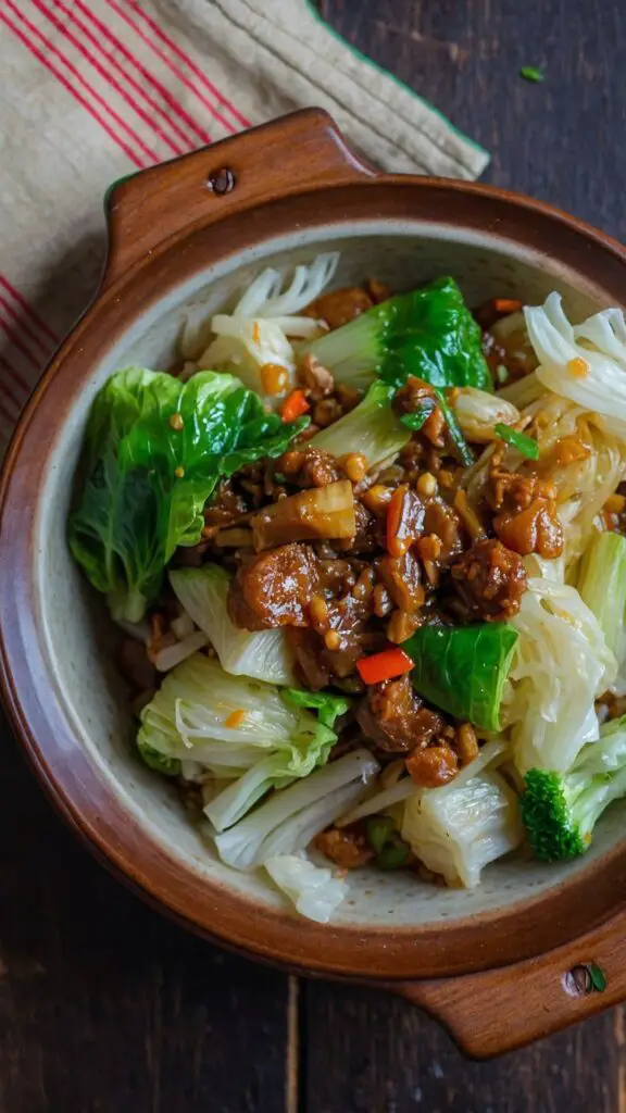 chinese cabbage stir fry  copycat recipe