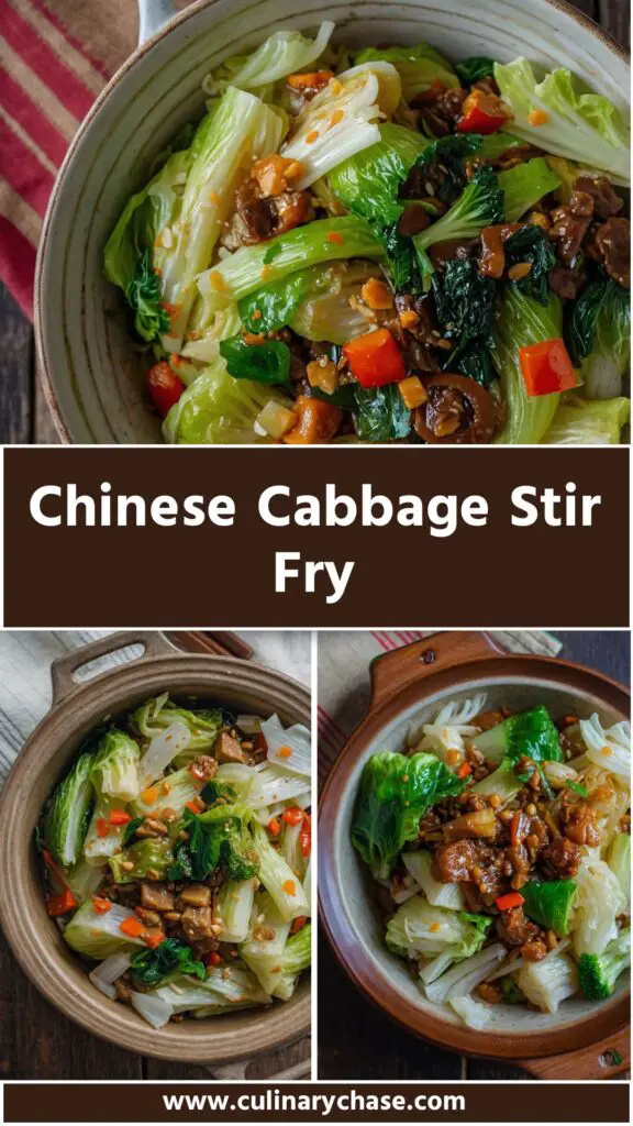 chinese cabbage stir fry