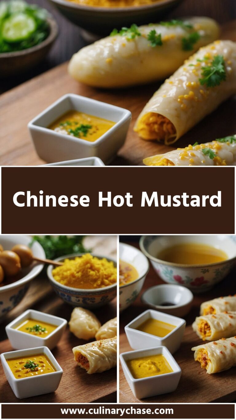 Chinese Hot Mustard - Culinary Chase