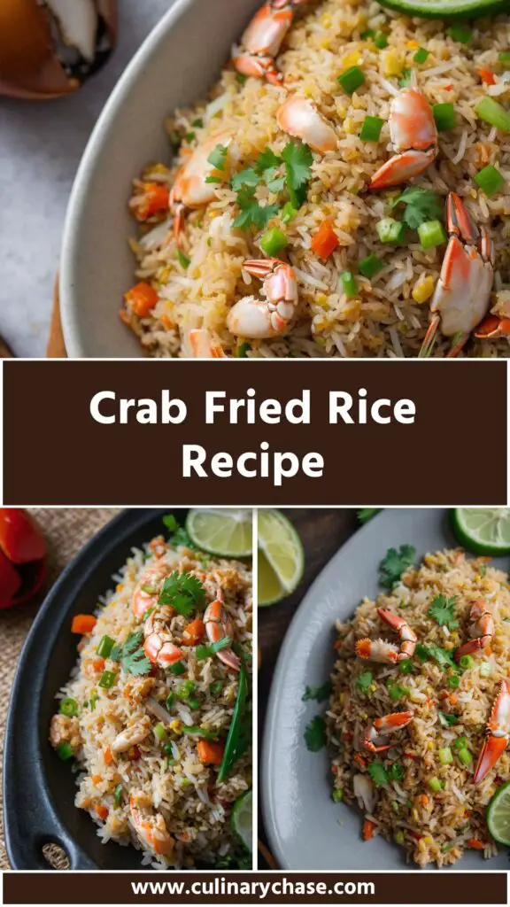 crab fried rice Recipe