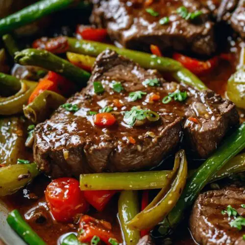 how to make pepper steak recipe