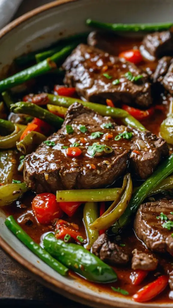 how to make pepper steak recipe