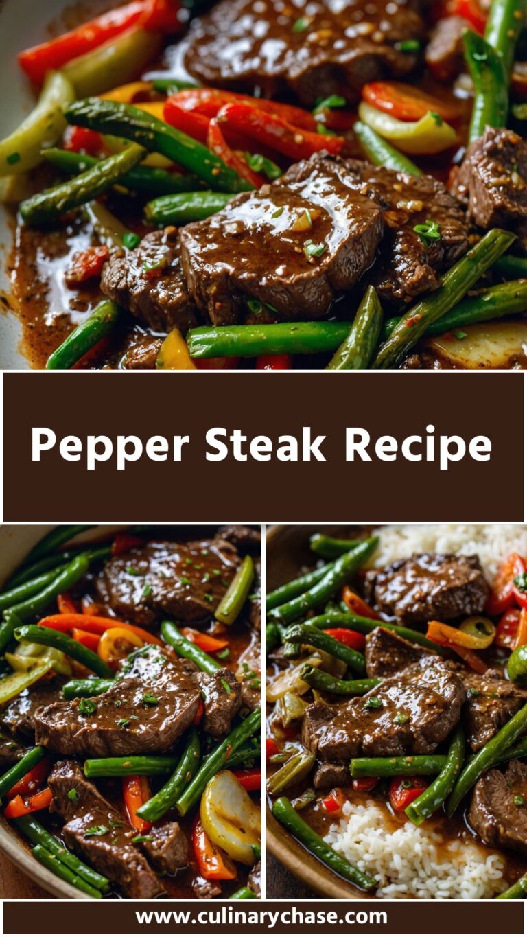Pepper Steak Recipe – Culinary Chase