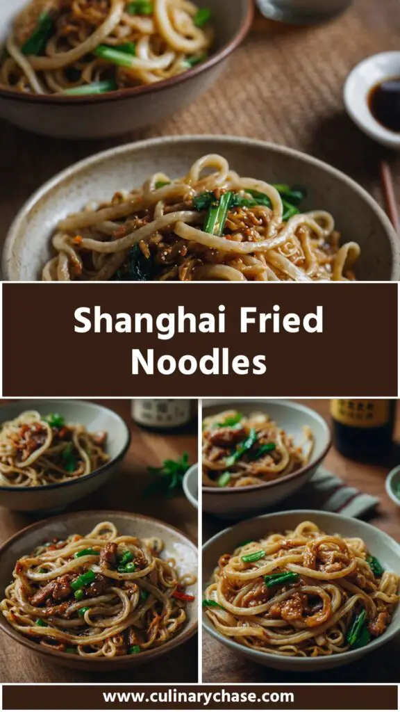 shanghai fried noodles