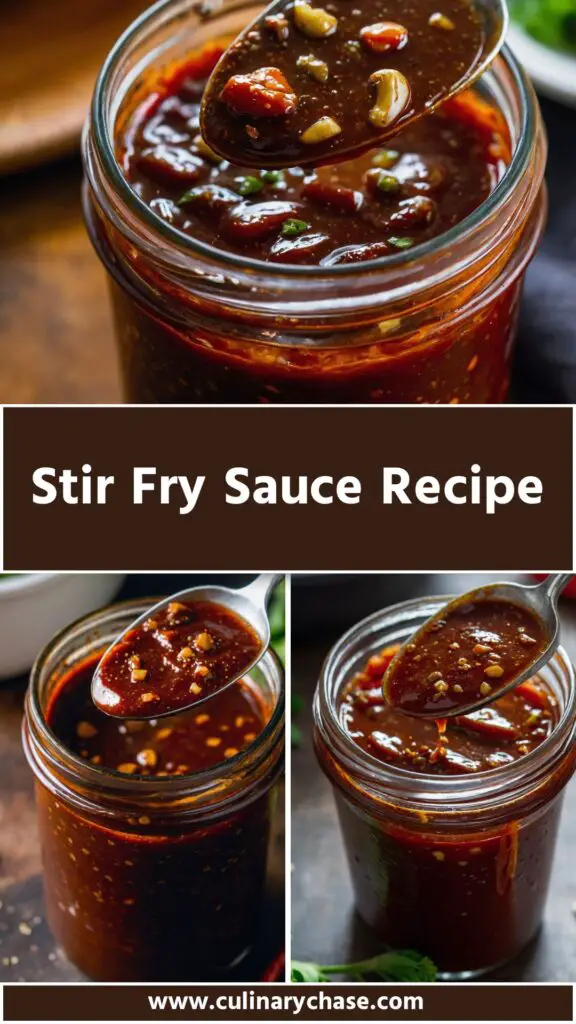 stir fry sauce recipe