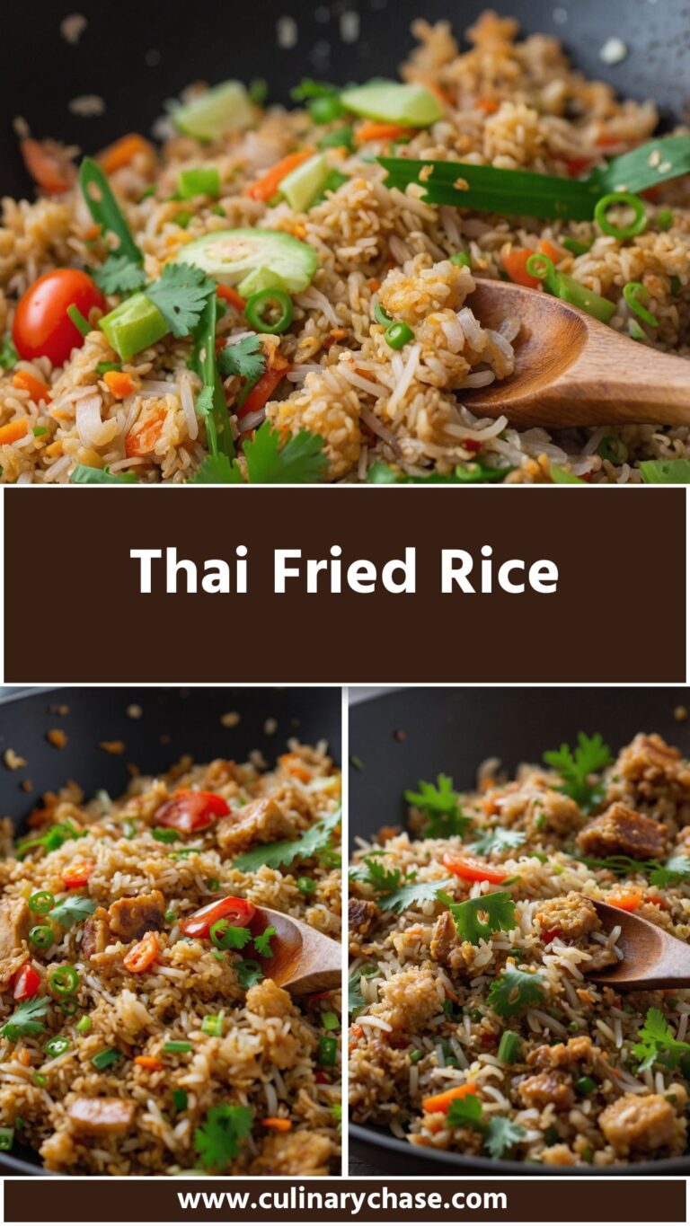 Thai Fried Rice - Culinary Chase