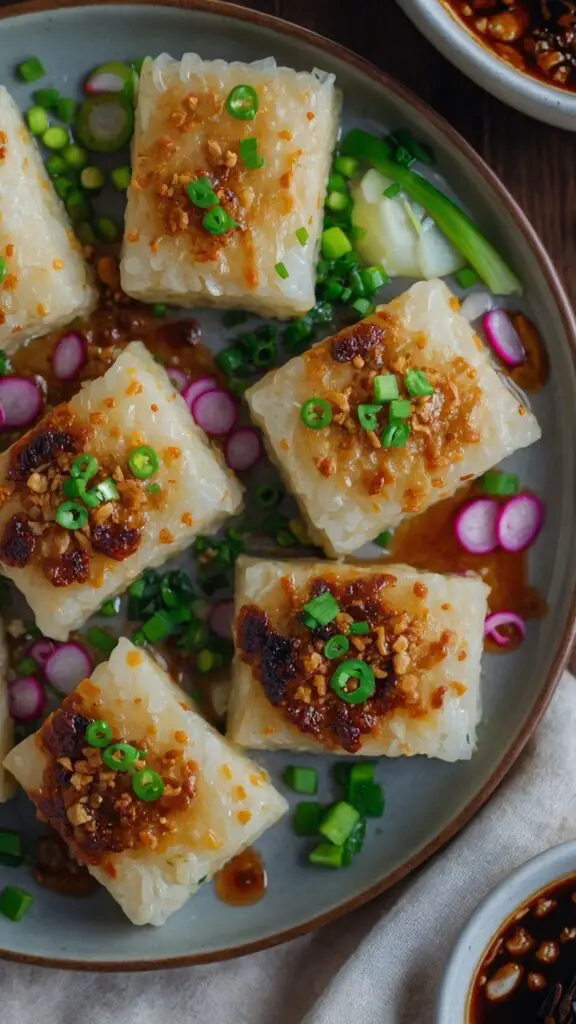 how to make turnip cake lo bak go