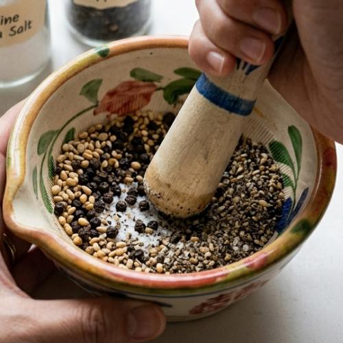 Step 2: Create the Salt and Pepper Blend