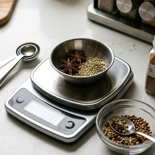 Step 2: Measure the Whole Spices