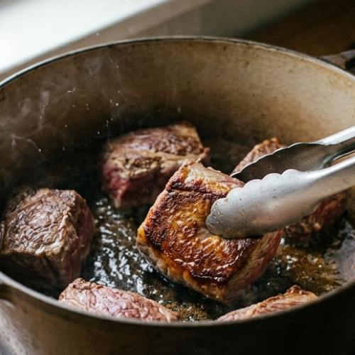 Step 2: Sear the Beef