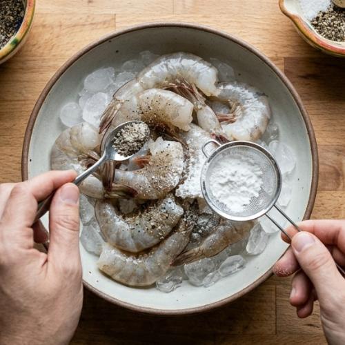 Step 3: Coat the Shrimp