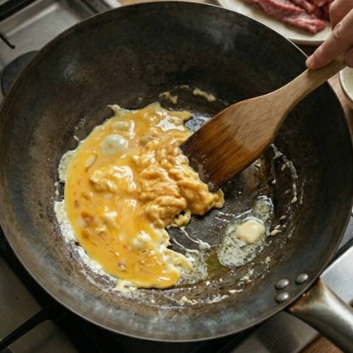 Step 3: Scramble the Eggs