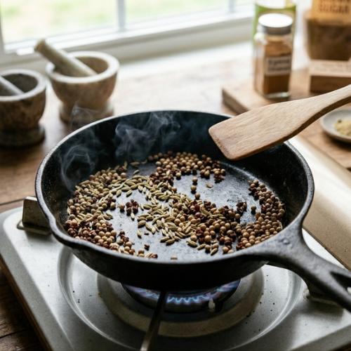 Step 3: Toast the Spices
