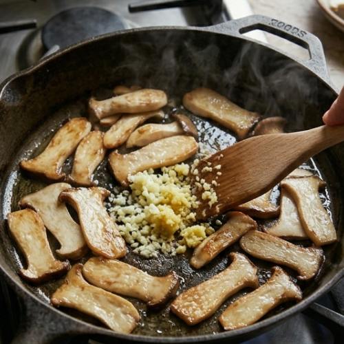 Step 4: Add the Garlic and Ginger