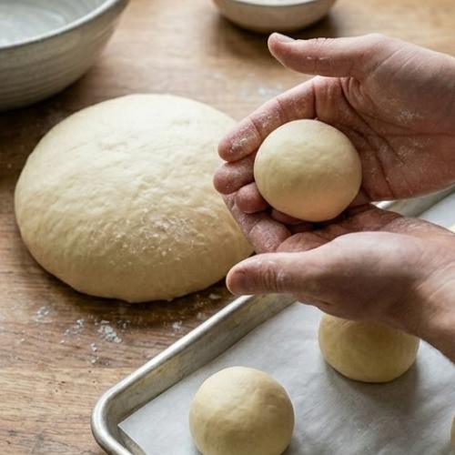 Step 6: Shape the Buns Step 6: Shape the Buns