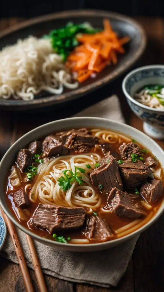 braised beef noodle soup copycat recipe