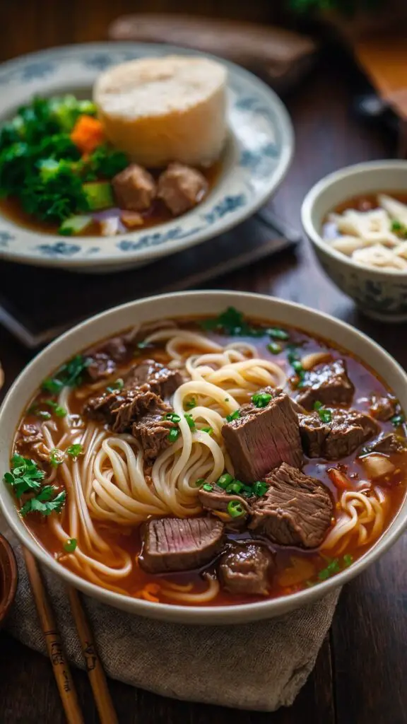 how to make braised beef noodle soup
