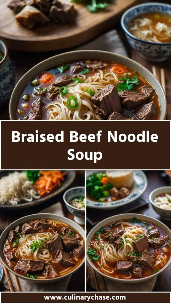 braised beef noodle soup