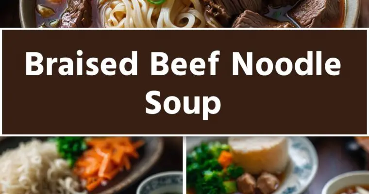 Braised Beef Noodle Soup – Culinary Chase