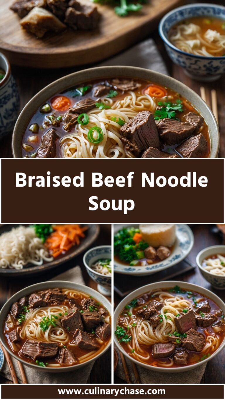Braised Beef Noodle Soup – Culinary Chase