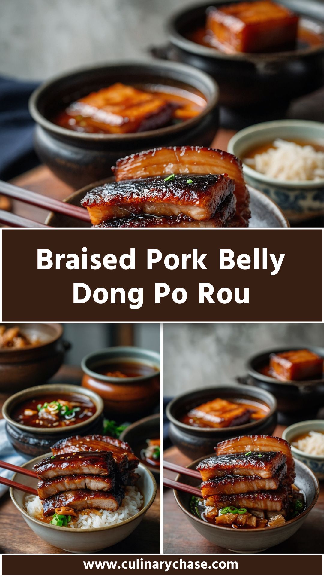 Braised Pork Belly Dong Po Rou – Culinary Chase