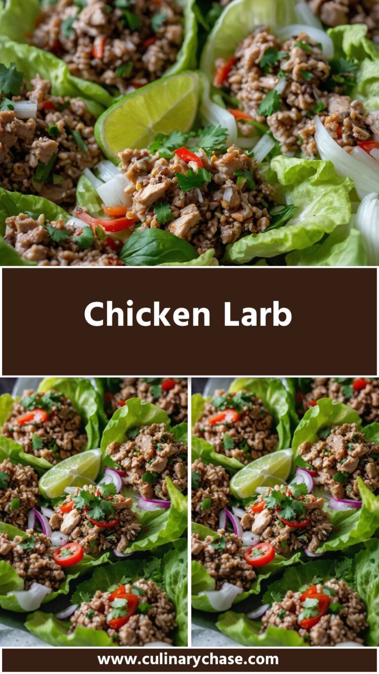 Chicken Larb – Culinary Chase