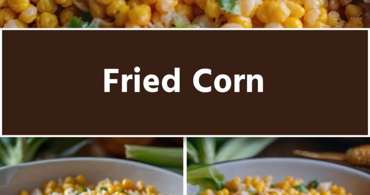 Fried Corn – Culinary Chase