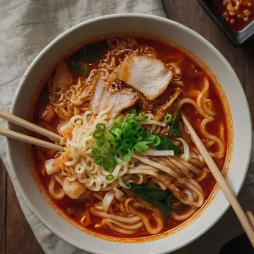 how to make kimchi ramen