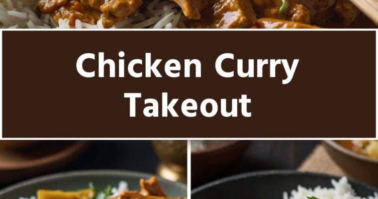 Chicken Curry Takeout – Culinary Chase
