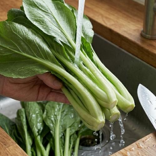 Step 1: Prepare the Yu Choy