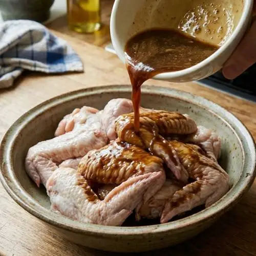 Step 2: Marinate the Chicken Wings