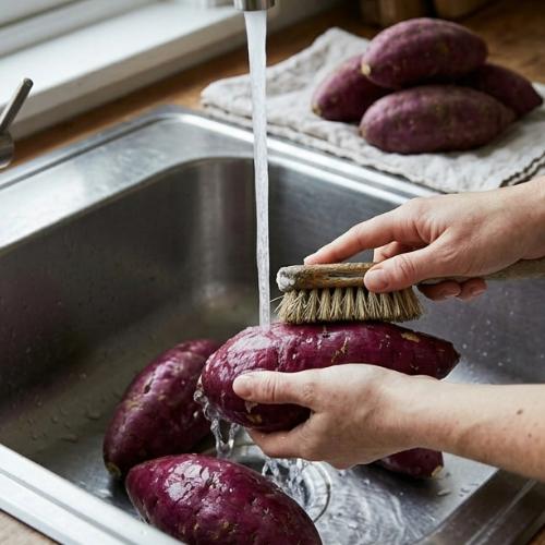 Step 2: Prepare the Sweet Potatoes