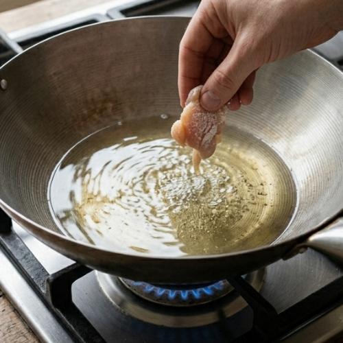 Step 3: Heat the Oil
