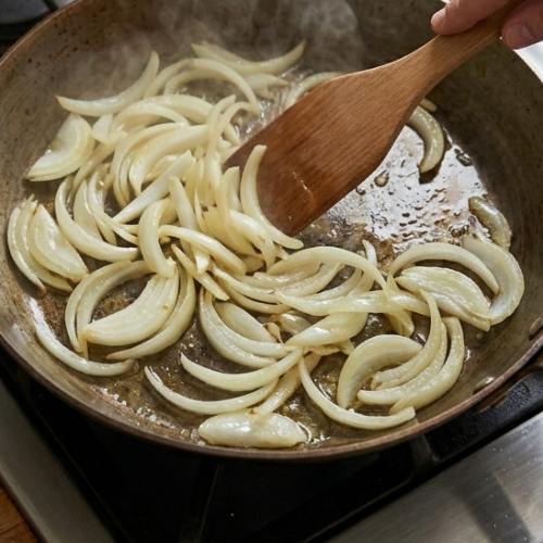 Step 3: Sauté the Onions