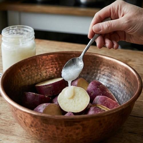 Step 4: Add Coconut Oil
