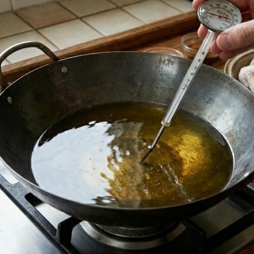 Step 4: Heat the Oil