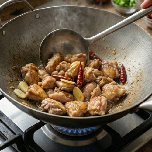 Step 5: Add Aromatics and Spices