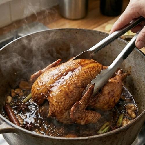 Step 6: Brown the Chicken