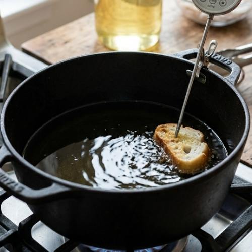 Step 4: Heat the Oil Step 4: Heat the Oil