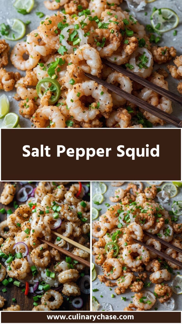 Salt Pepper Squid - Culinary Chase